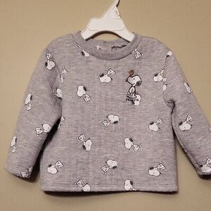 Peanuts Snoopy grey sweatshirt